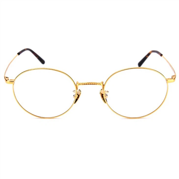 24K Gold Glasses in Titanium